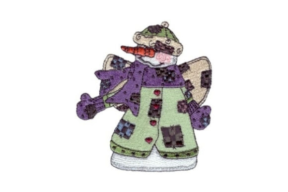 Angelic Snowman Checkers