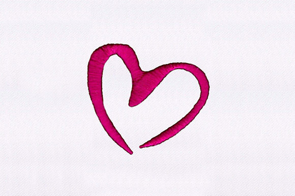 Drawn Pink Heart