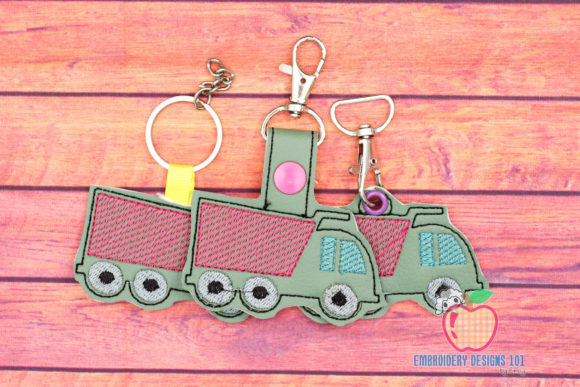 Dump Truck ITH Keyfob Design