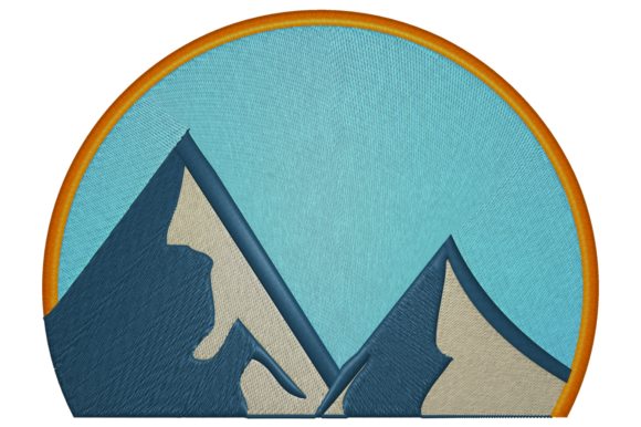Mountain Landscape Embroidery Design Review