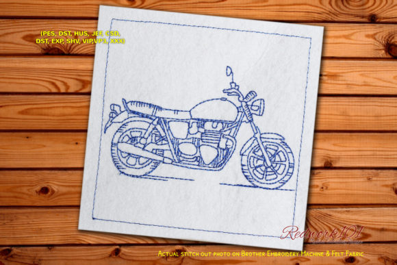 Triumph Bonneville Lineart Design