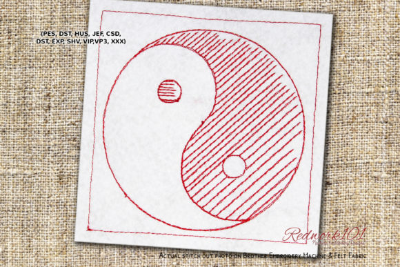 Yin and Yang Embroidery Design Review